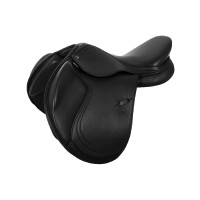Selle Supreme Sydney Jumping en Cuir Doublé Supreme Noir