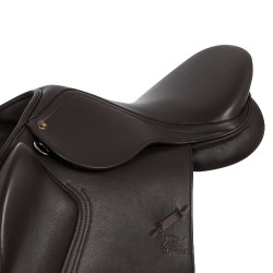 Selle Supreme Sydney Jumping en Cuir Doublé Supreme Marron foncé Selle Supreme Sydney Jumping en Cuir Doublé Supreme Marron foncé
