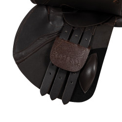 Selle Supreme Sydney Jumping en Cuir Doublé Supreme Marron foncé Selle Supreme Sydney Jumping en Cuir Doublé Supreme Marron foncé