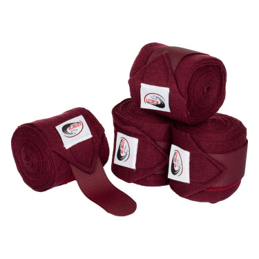 Bandes de Repos par 4 Umbria Equitazione Bordeaux
