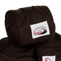 Rustbandages per 4 Umbria Equitazione Donkerbruin