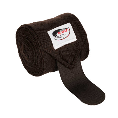 Rustbandages per 4 Umbria Equitazione Donkerbruin