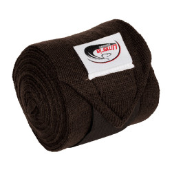 Rustbandages per 4 Umbria Equitazione Donkerbruin