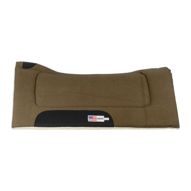 Tapis de Selle Western en Canvas Lakota SB650 Lakota Tan Gris