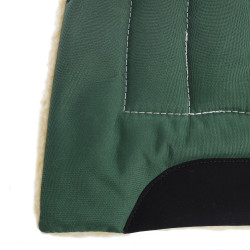 Tapis de Selle Western en Cordura Uni Pool's Lakota Vert