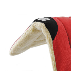 Tapis de Selle Western en Cordura Uni Pool's Lakota Rouge