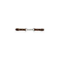Leren Neusriemketting met Lakota Ketting Donkere olie Bruin Leren Neusriemketting met Lakota Ketting Donkere olie Bruin