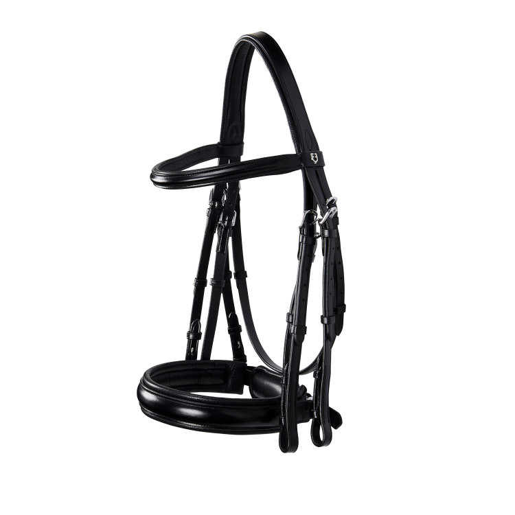 Bride Evolution en Cuir sans Rênes Doubles Equestro Bride Evolution en Cuir sans Rênes Doubles Equestro