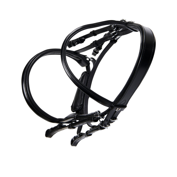 Bride Evolution en Cuir sans Rênes Doubles Equestro Bride Evolution en Cuir sans Rênes Doubles Equestro