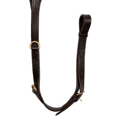 Collier de chasse en Cuir avec Clincher en Laiton Supreme Marron Collier de chasse en Cuir avec Clincher en Laiton Supreme Marron
