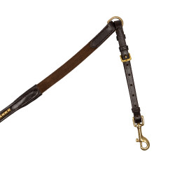 Collier de chasse en Cuir avec Clincher en Laiton Supreme Marron Collier de chasse en Cuir avec Clincher en Laiton Supreme Marron