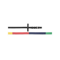 Rubberen Teugels Multicolor Supreme Zwart