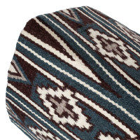 NZ Wool Contourvorm Tapijt 33x38 Pool's Beige / blauw NZ Wool Contourvorm Tapijt 33x38 Pool's Beige / blauw
