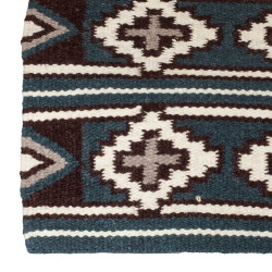 Tapis NZ Wool Contour Shape 33x38 Pool's Gris / blanc