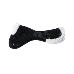 Amortisseur MF-S JCCS-S CW-CS Suède et Peau de Mouton Écologique Acavallo Noir / blanc Amortisseur MF-S JCCS-S CW-CS Suède et Peau de Mouton Écologique Acavallo Noir / blanc