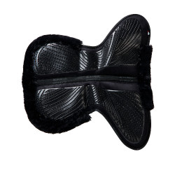 Amortisseur MF-S JCCS-S CW-CS Suède et Peau de Mouton Écologique Acavallo Noir / noir