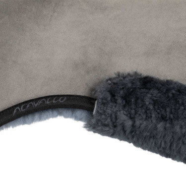 Amortisseur MF-S JCCS-S CW-CS Suède avec Peau de Mouton Intégrale Acavallo Gris / gris