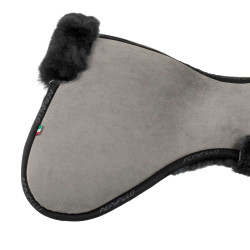 Amortisseur MF-S JCCS-S CW-CS Suède avec Peau de Mouton Intégrale Acavallo Gris / noir