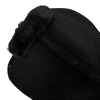 Amortisseur MF-S JCCS-S CW-CS Suède avec Peau de Mouton Intégrale Acavallo Noir / noir Amortisseur MF-S JCCS-S CW-CS Suède avec Peau de Mouton Intégrale Acavallo Noir / noir