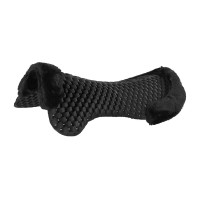 Piuma-FS Respira-FS schokdemper met Voorwaartse Verhoging en Ecologische Schapenvacht Acavallo Zwart schaap