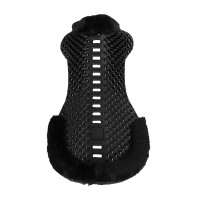 Piuma-FS Respira-FS schokdemper met Voorwaartse Verhoging en Ecologische Schapenvacht Acavallo Zwart schaap