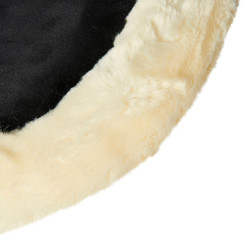 Amortisseur Piuma-FS WFS-FS avec Poches, Suède, Relève-Avant/Arrière Acavallo Noir / naturel