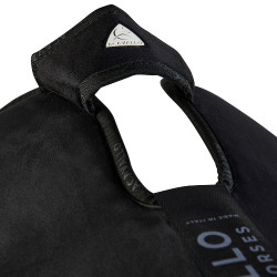 Amortisseur Piuma-FS WFS-FS avec Poches, Suède, Relève-Avant/Arrière Acavallo Noir / naturel