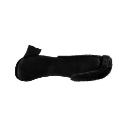 Amortisseur Piuma-FS WFS-FS avec Poches, Suède, Relève-Avant/Arrière Acavallo Noir / noir