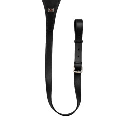 Collier de chasse Anatomic Rembourré avec Pont Supreme Noir Collier de chasse Anatomic Rembourré avec Pont Supreme Noir