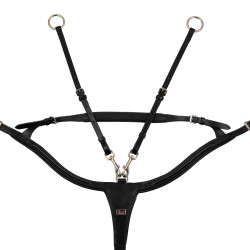 Collier de chasse Anatomic Rembourré avec Pont Supreme Noir Collier de chasse Anatomic Rembourré avec Pont Supreme Noir