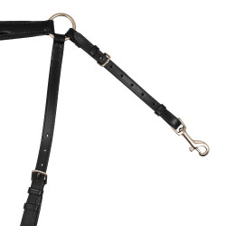 Collier de chasse Rembourré Classique avec Martingale Amovible Supreme Noir
