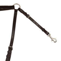 Collier de chasse Rembourré Classique avec Martingale Amovible Supreme Marron Collier de chasse Rembourré Classique avec Martingale Amovible Supreme Marron