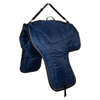 Gewatteerde Draagtas voor Western Zadel Pool's Marine / zilver Blauw