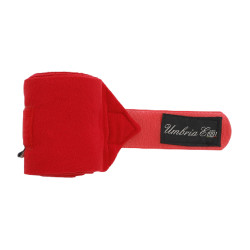 Fleece Rustbandages per 4 Umbria Equitazione Rood