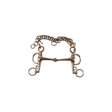 Mors Pelham Poney Plein en Inox Umbria Equitazione Mors Pelham Poney Plein en Inox Umbria Equitazione