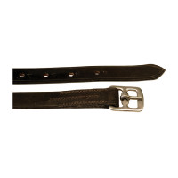 Etrivières en Cuir pour Poney Supreme Marron foncé