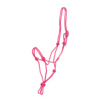 Licol éthologiques en Corde Nouée Pool's Rose