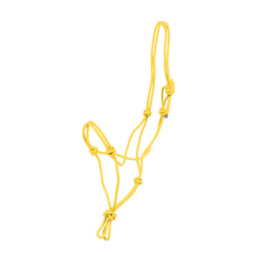 Licol éthologiques en Corde Nouée Pool's Jaune Licol éthologiques en Corde Nouée Pool's Jaune