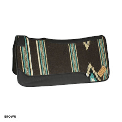 Tapis de Selle Navajo avec Fond en Feutre Pool's Marron Tapis de Selle Navajo avec Fond en Feutre Pool's Marron