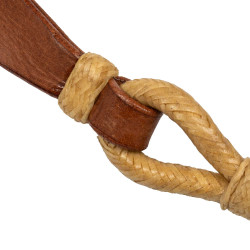 Rênes Romal en Rawhide Pool's Marron / naturel
