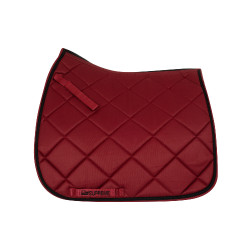 Tapis de Selle Dressage Matelassé Supreme Bordeaux / noir Tapis de Selle Dressage Matelassé Supreme Bordeaux / noir