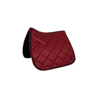 Dressuur Zadeldekje Pony Gewatteerd Supreme Bordeaux / zwart Dressuur Zadeldekje Pony Gewatteerd Supreme Bordeaux / zwart