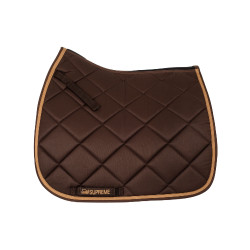 Tapis de Selle Dressage Matelassé Supreme Marron / beige Tapis de Selle Dressage Matelassé Supreme Marron / beige