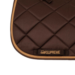 Tapis de Selle Dressage Poney Matelassé Supreme Marron / beige Tapis de Selle Dressage Poney Matelassé Supreme Marron / beige