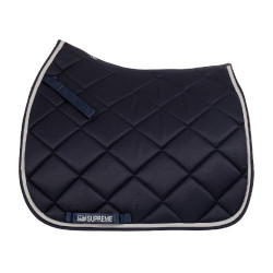 Dressuur Zadeldek Gewatteerd Supreme Marine / lichtgrijs Blauw