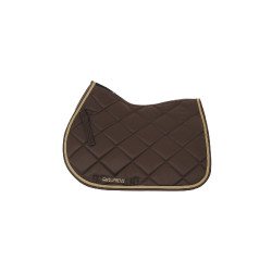 Tapis de Selle Jumping Poney Matelassé Supreme Marron / beige