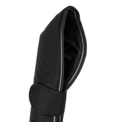 Guêtres de Transport Rip-Stop avec Renforts en Cuir Umbria Equitazione Noir Guêtres de Transport Rip-Stop avec Renforts en Cuir Umbria Equitazione Noir