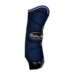Transportbeschermers Rip-Stop met Leren Verstevigingen Umbria Equitazione Marine Marineblauw Transportbeschermers Rip-Stop met Leren Verstevigingen Umbria Equitazione Marine Marineblauw