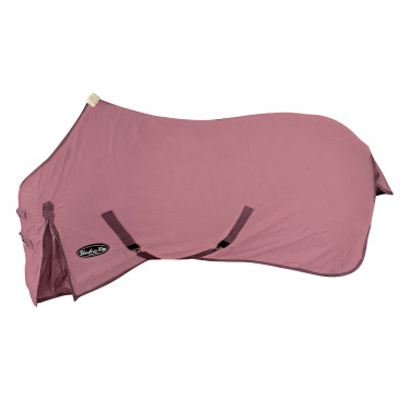 Couverture de Printemps avec Protection de Queue et Sangles Croisées Malaga Plus Umbria Equitazione Fuchsia Rose