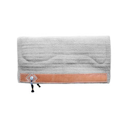 Tapis de Selle Western Show Alpaca avec Gravure Panier Pool's Tan Gris Tapis de Selle Western Show Alpaca avec Gravure Panier Pool's Tan Gris